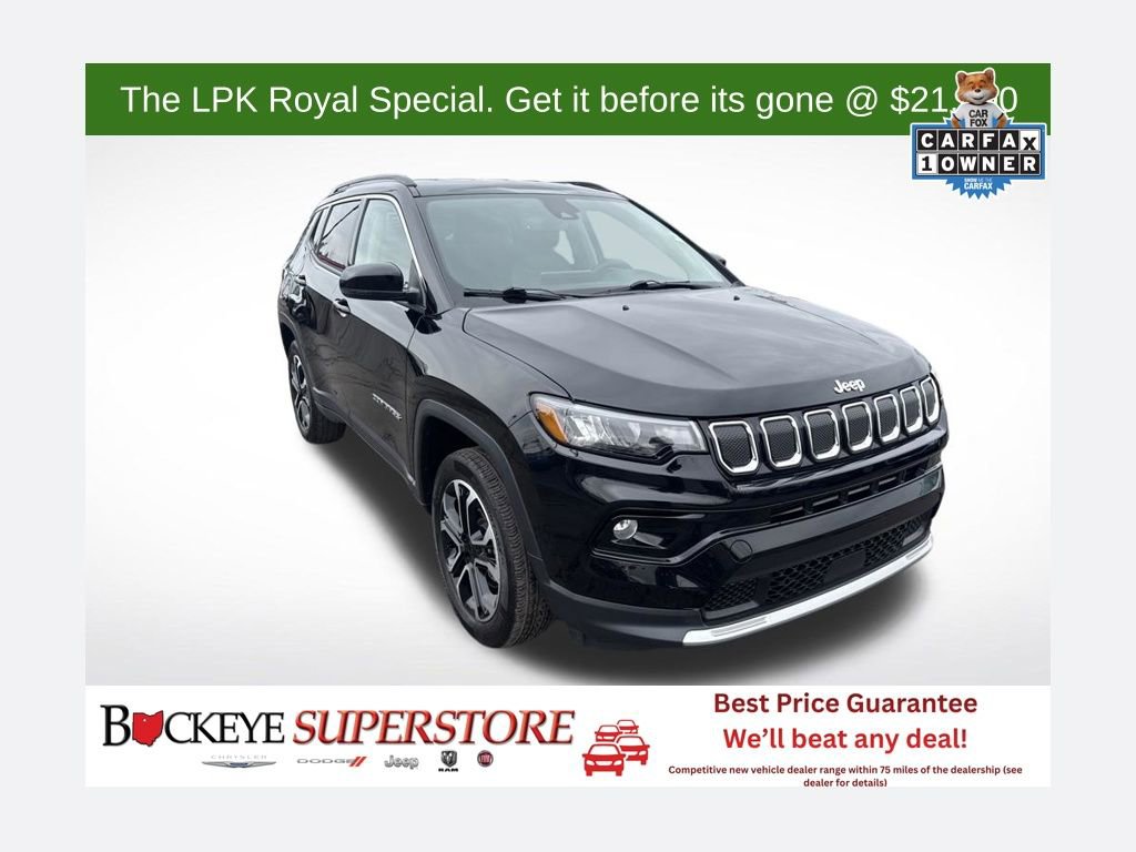 Certified 2022 Jeep Compass Limited