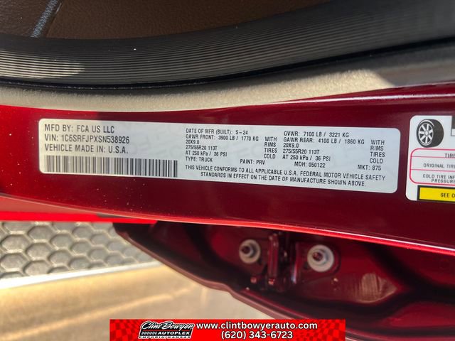 Used 2025 RAM 1500 Laramie w/ Trailer Tow Group image 26