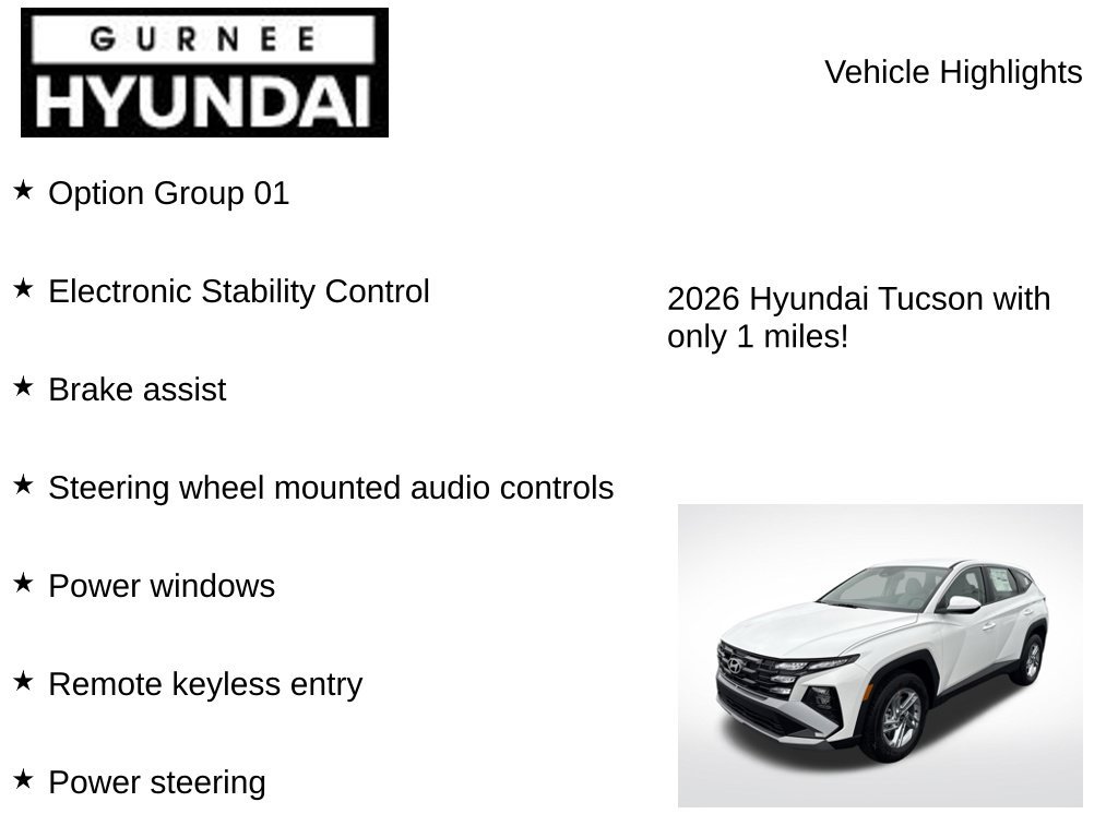 New 2026 Hyundai Tucson SE AWD/4WD image 8
