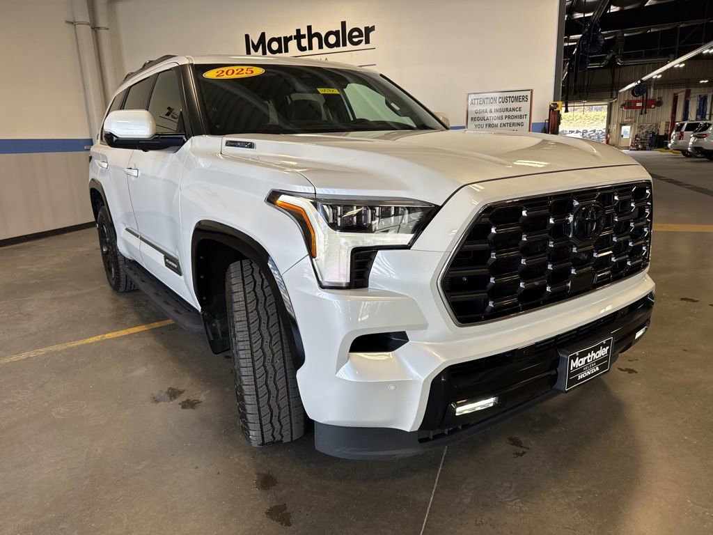 Used 2025 Toyota Sequoia Platinum w/ TRD Off-Road Package AWD/4WD image 3