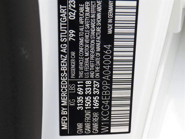 Certified 2023 Mercedes-Benz EQS 580 4MATIC Sedan w/ Manufactur Interior Package image 7