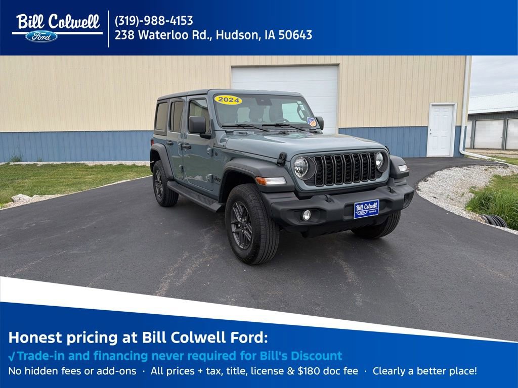 Used 2024 Jeep Wrangler Unlimited Sport