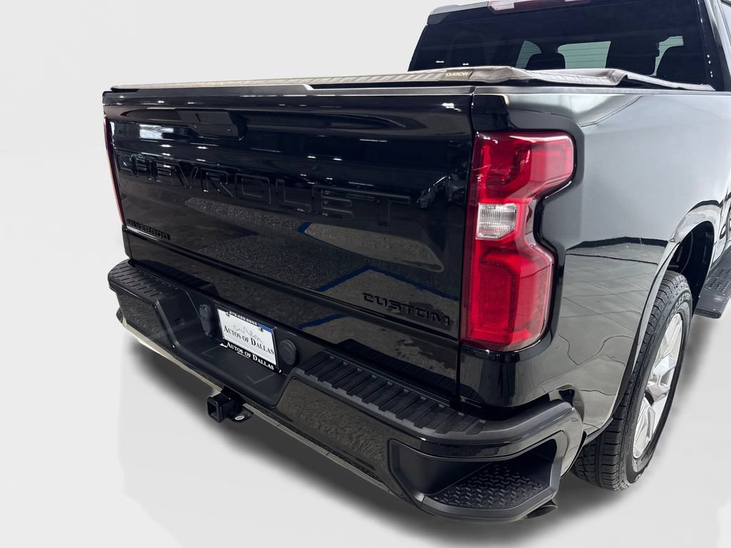 Used 2021 Chevrolet Silverado 1500 Custom w/ LPO, Dark Essentials Package RWD image 18