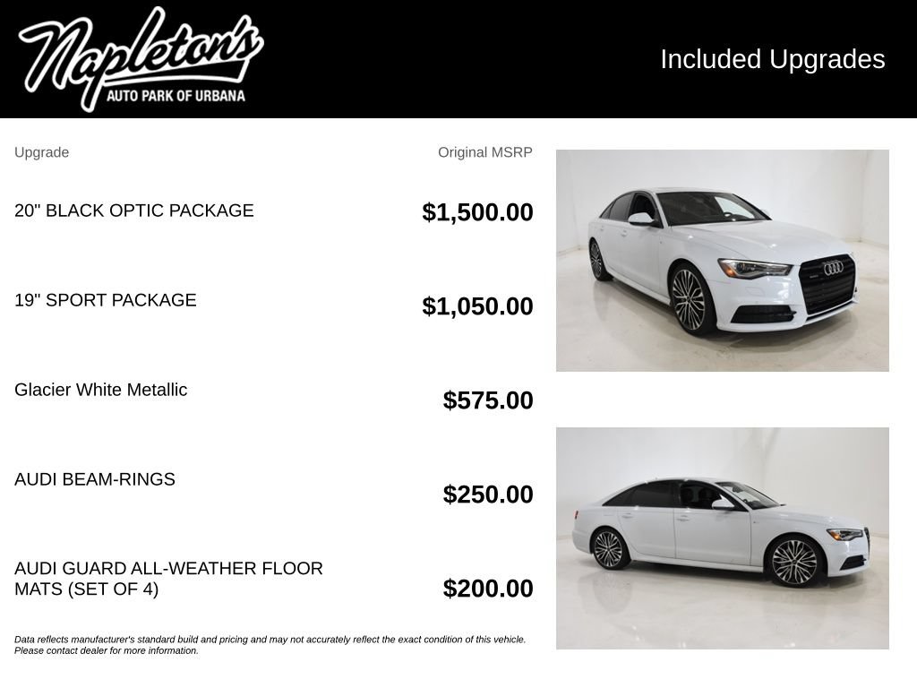 Used 2018 Audi A6 2.0T Premium w/ 20" Black Optic Package AWD/4WD image 27