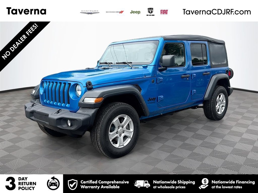 Used 2022 Jeep Wrangler Unlimited Sport