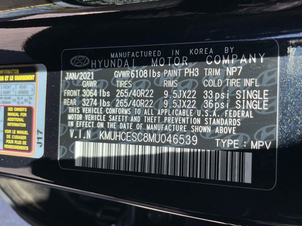 Used 2021 Genesis GV80 3.5T Advanced + w/ Prestige Package 07 image 32