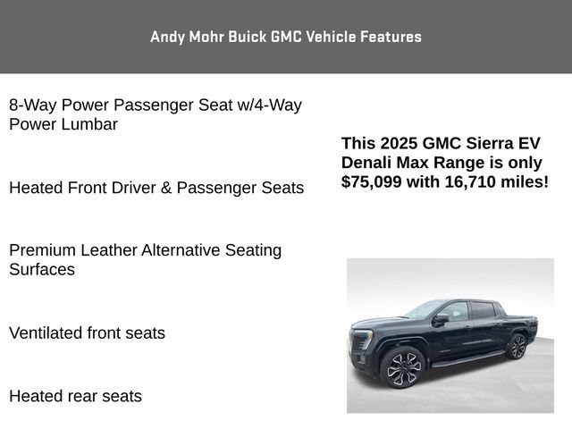 Used 2025 GMC Sierra EV Denali AWD/4WD image 6