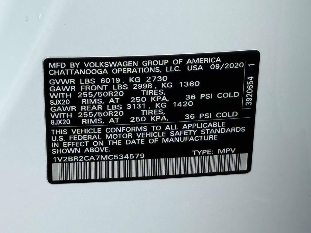 Used 2021 Volkswagen Atlas SEL image 30