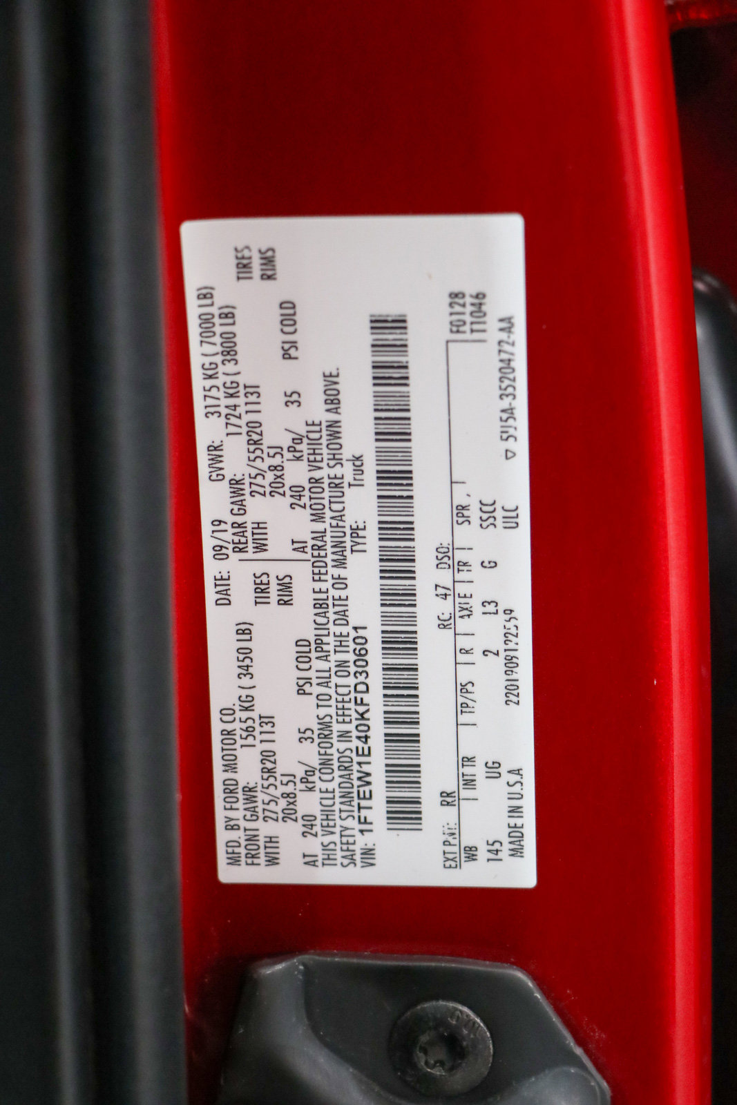 Used 2019 Ford F150 XLT w/ Equipment Group 302A Luxury image 32