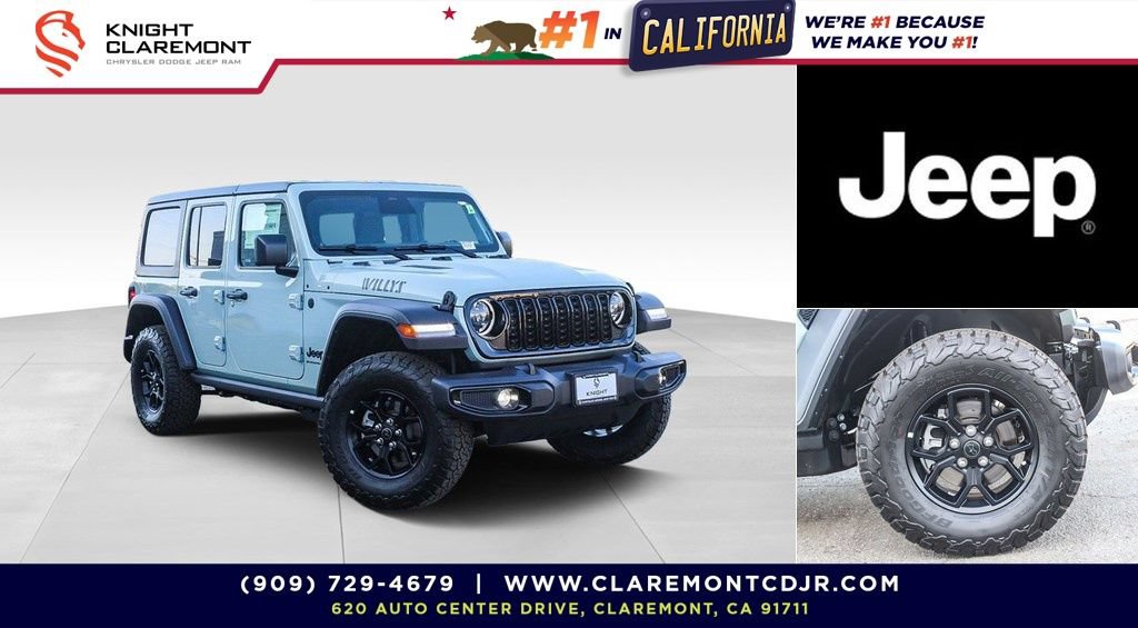 New 2026 Jeep Wrangler Unlimited Sport AWD/4WD 360° Tour