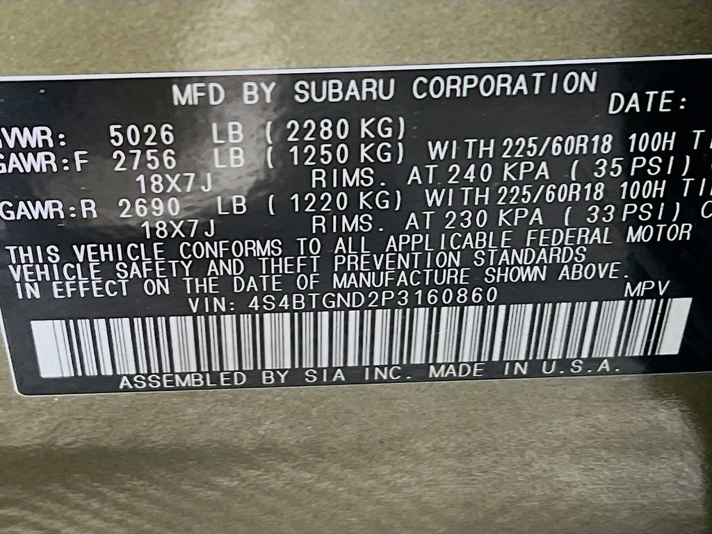 Used 2023 Subaru Outback Limited XT AWD/4WD image 28