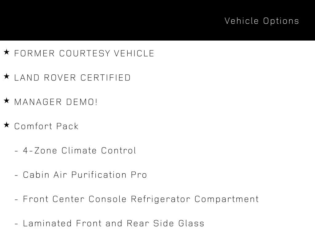 Certified 2026 Land Rover Range Rover Sport Dynamic SE AWD/4WD image 10