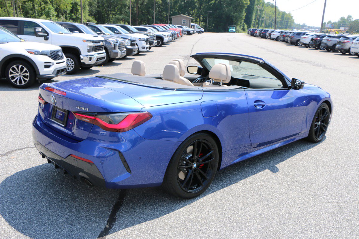 Used 2021 BMW 430i Convertible w/ M Sport Package RWD image 8