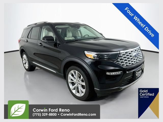 Certified 2022 Ford Explorer Platinum w/ Equipment Group 601A AWD/4WD 360° Tour