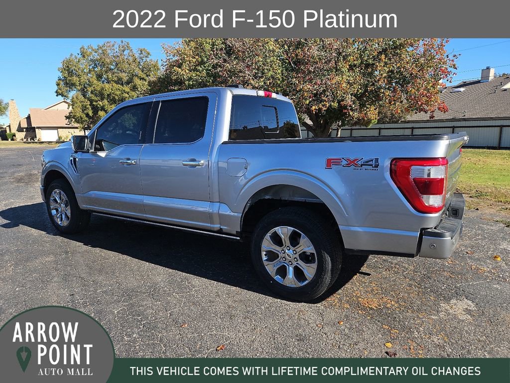 Used 2022 Ford F150 Platinum w/ Equipment Group 701A High image 8