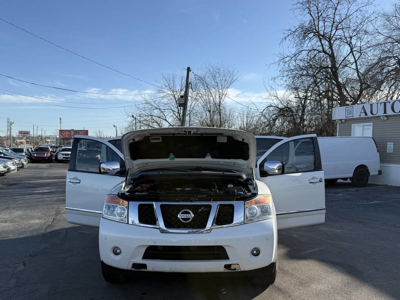 Used 2015 Nissan Armada Platinum w/ 2nd Row Captain Seat Package AWD/4WD image 23