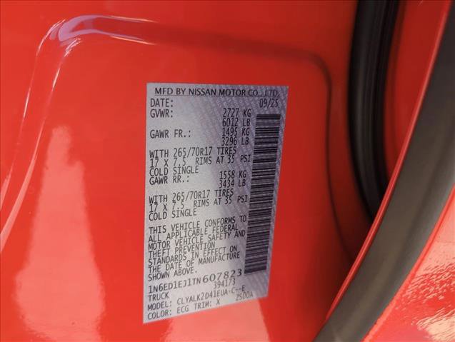 Used 2026 Nissan Frontier Pro-X w/ Pro-X Convenience Package image 30