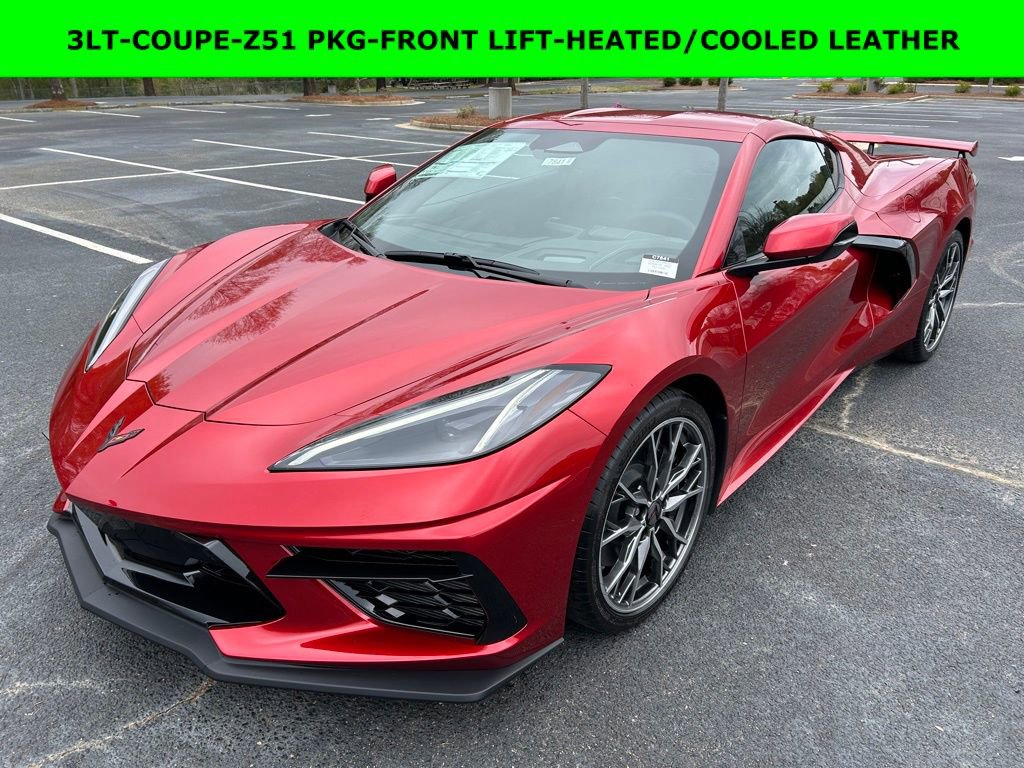New 2026 Chevrolet Corvette Stingray Premium Cpe w/ Z51 Performance Package