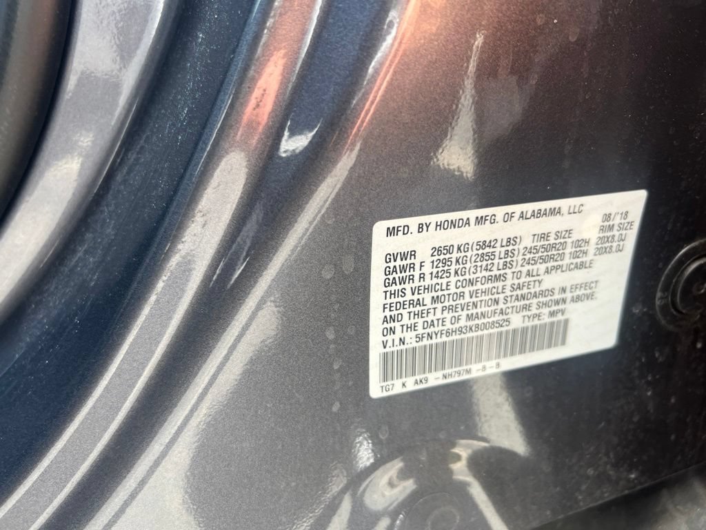 Used 2019 Honda Pilot Touring image 20