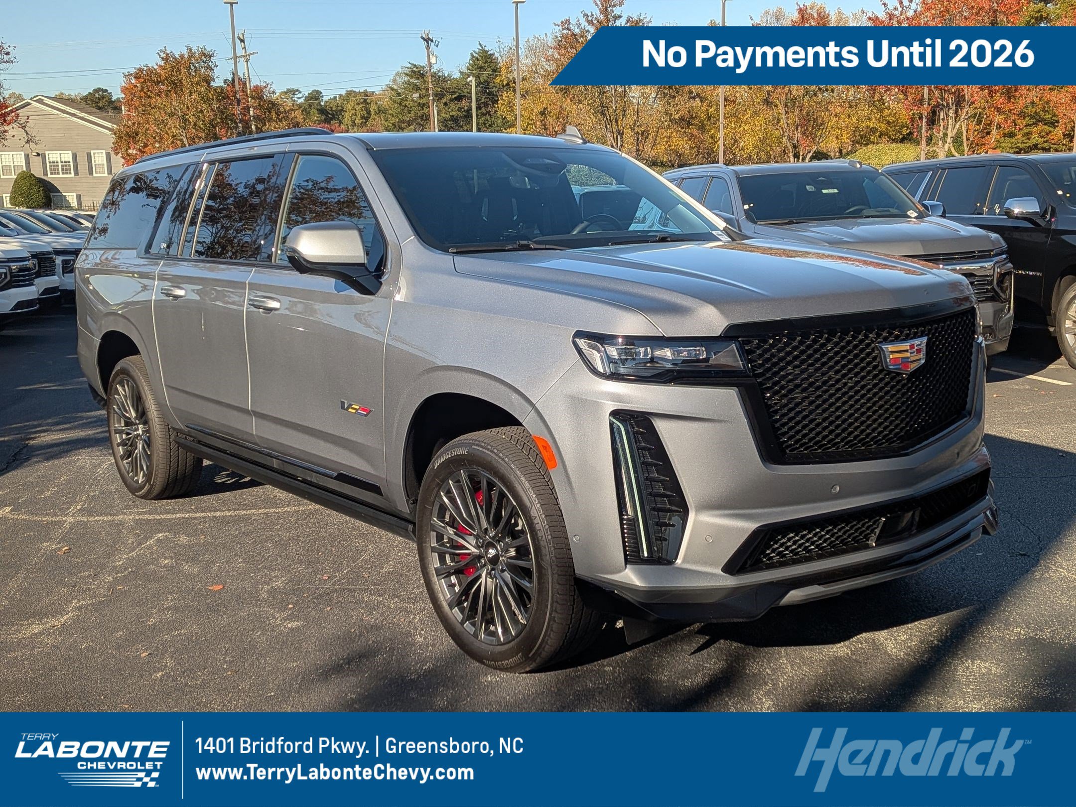 Used 2023 Cadillac Escalade ESV V w/ Heavy-Duty Trailer Package