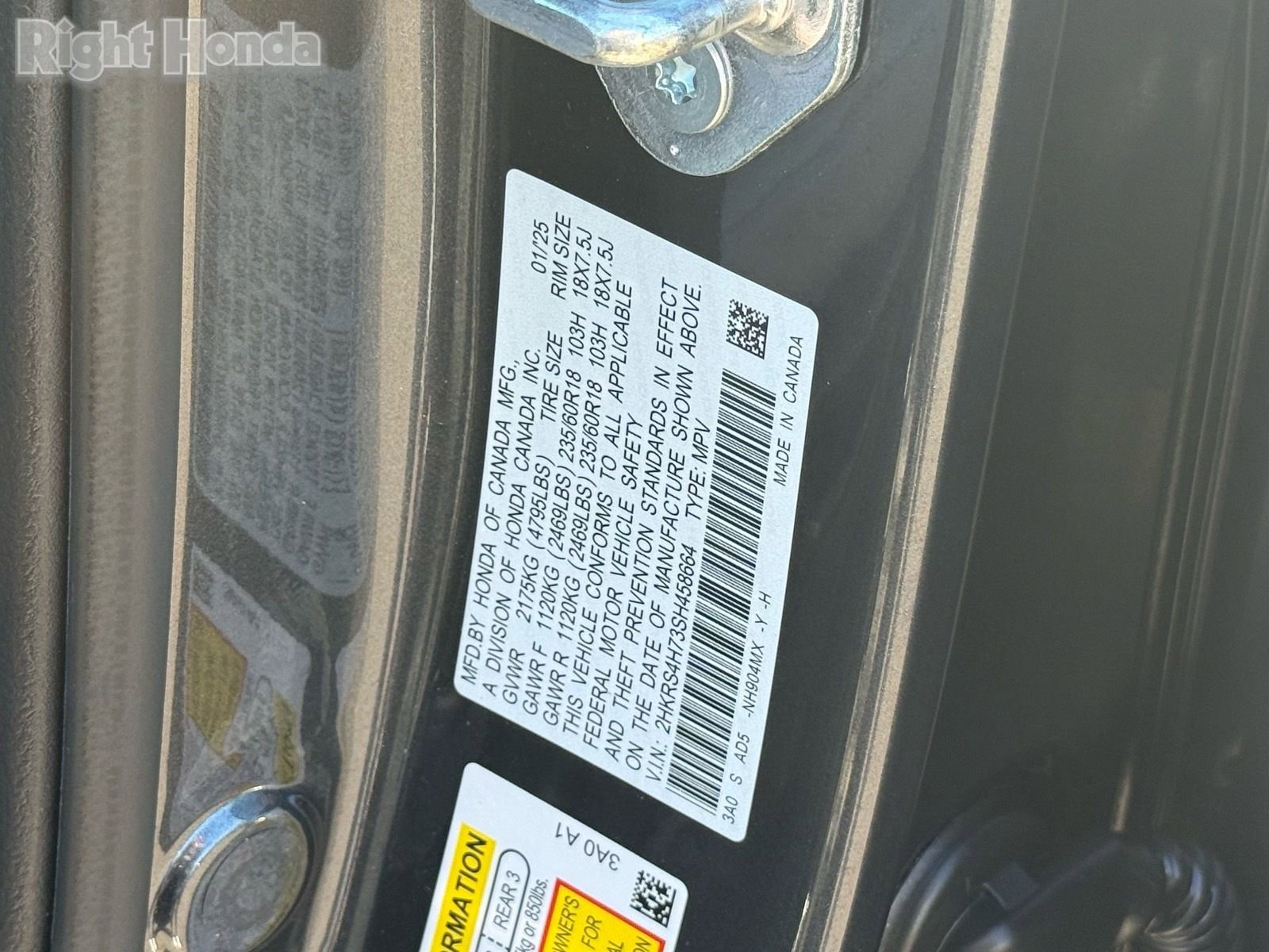 Certified 2025 Honda CR-V EX-L image 35