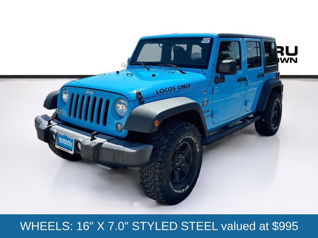Used 2018 Jeep Wrangler Unlimited Sport w/ Connectivity Group AWD/4WD image 3