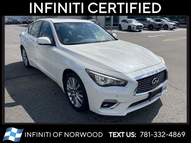 Certified 2022 INFINITI Q50 Luxe w/ Cargo Package