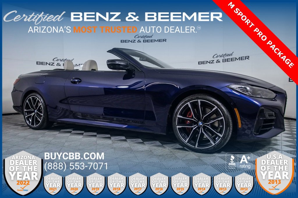 Used 2023 BMW 440i xDrive Convertible w/ Premium Package