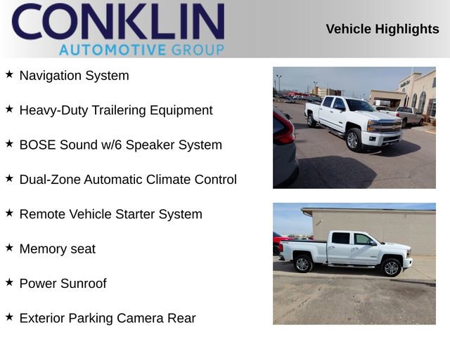 Used 2016 Chevrolet Silverado 2500 High Country w/ Duramax Plus Package image 2