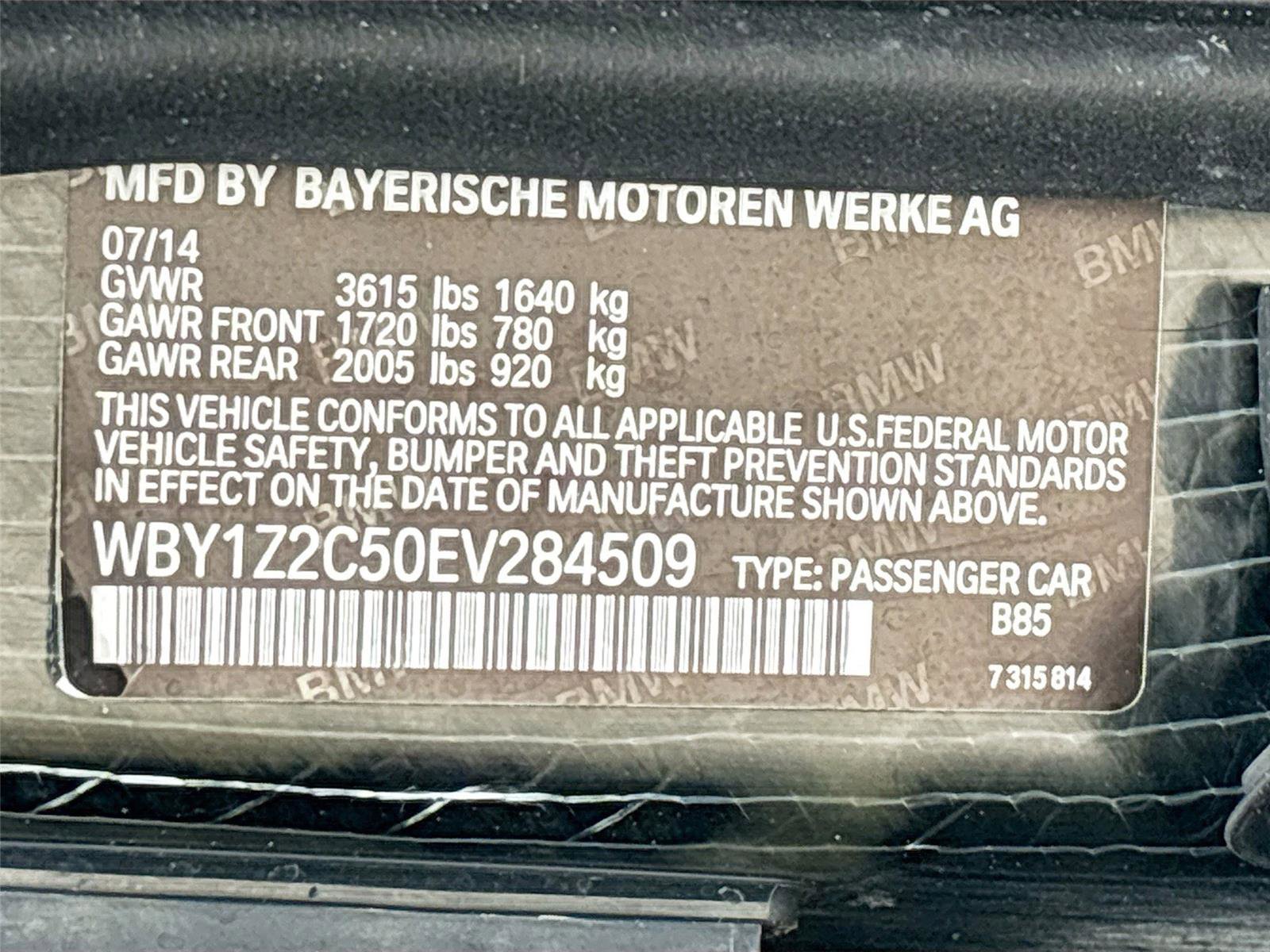 Used 2014 BMW i3 RWD image 35