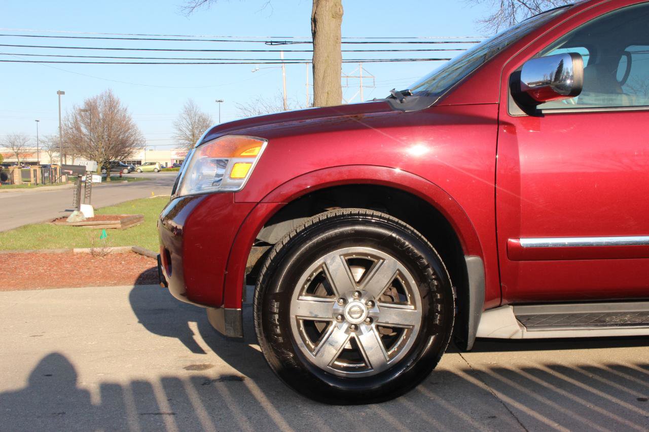 Used 2011 Nissan Armada Platinum w/ 2nd Row Captain Seat Pkg image 48