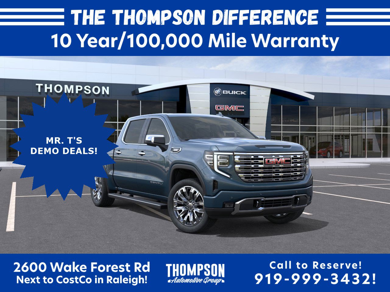 New 2026 GMC Sierra 1500 Denali w/ Denali Reserve Package