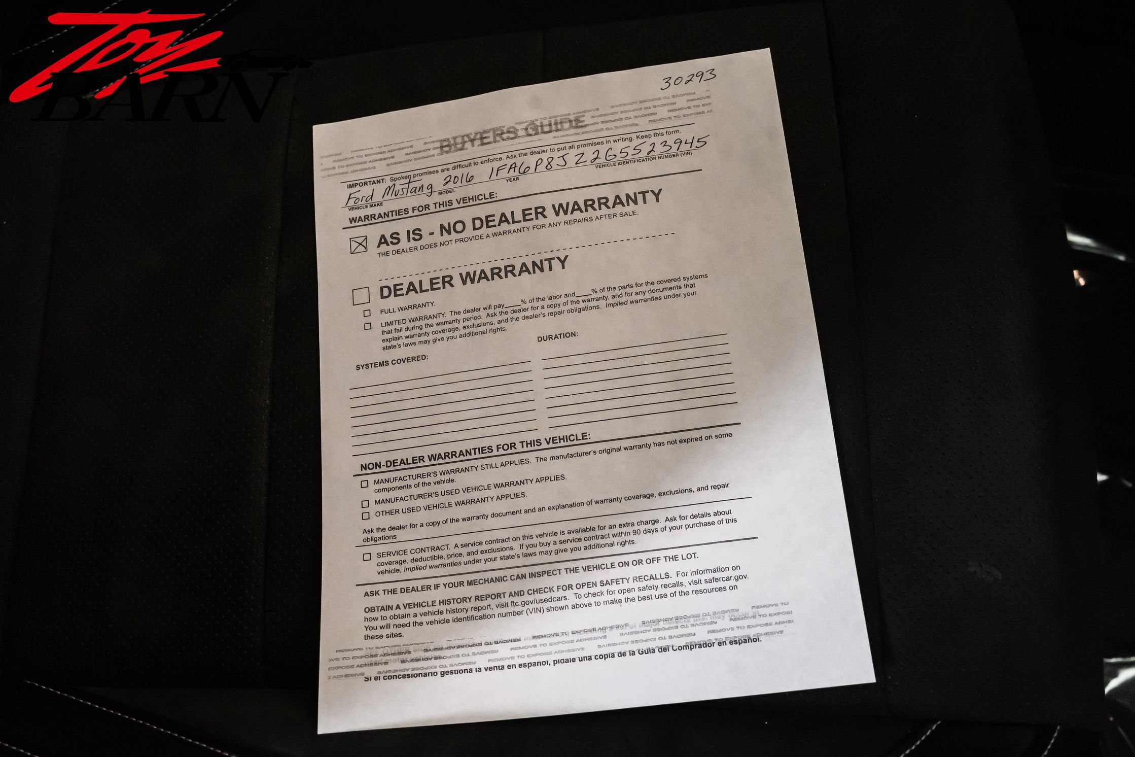 Used 2016 Ford Mustang Shelby GT350 w/ Technology Package RWD image 47