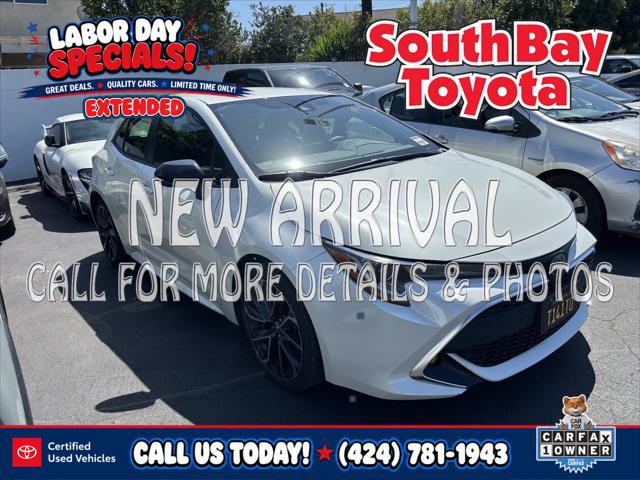 Certified 2019 Toyota Corolla XSE w/ Protection Package FWD image 1