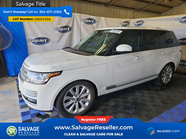 Used 2013 Land Rover Range Rover HSE AWD/4WD image 1