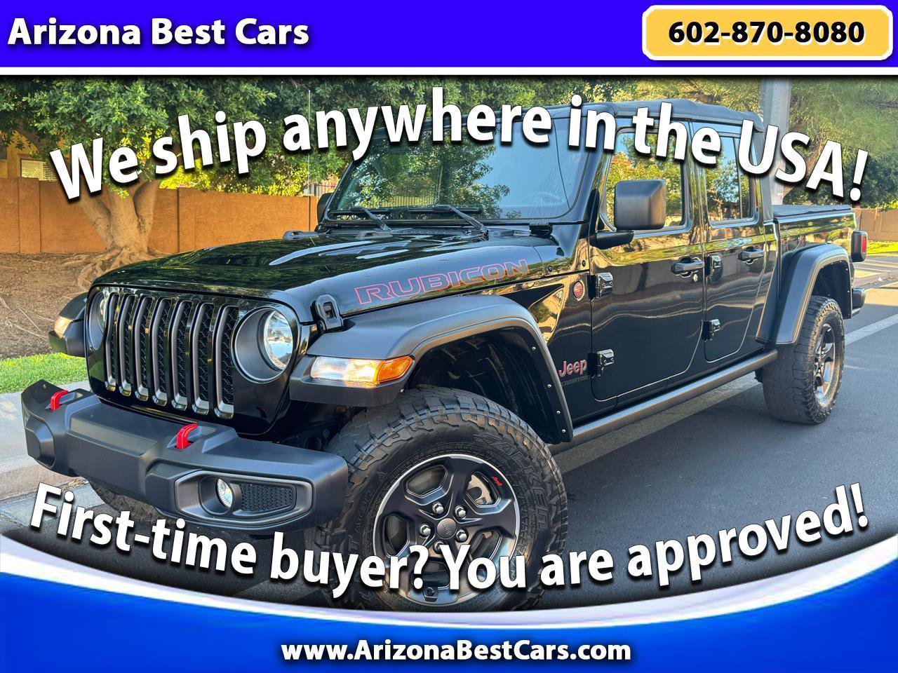 Used 2022 Jeep Gladiator Rubicon AWD/4WD image 1