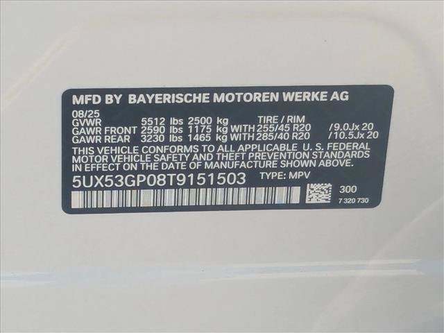Used 2026 BMW X3 xDrive30i w/ M Sport Package AWD/4WD image 19