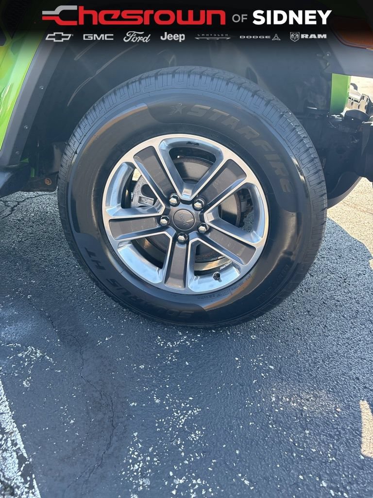 Used 2019 Jeep Wrangler Unlimited Sahara w/ Uconnect 4C Nav & Sound Group AWD/4WD image 10