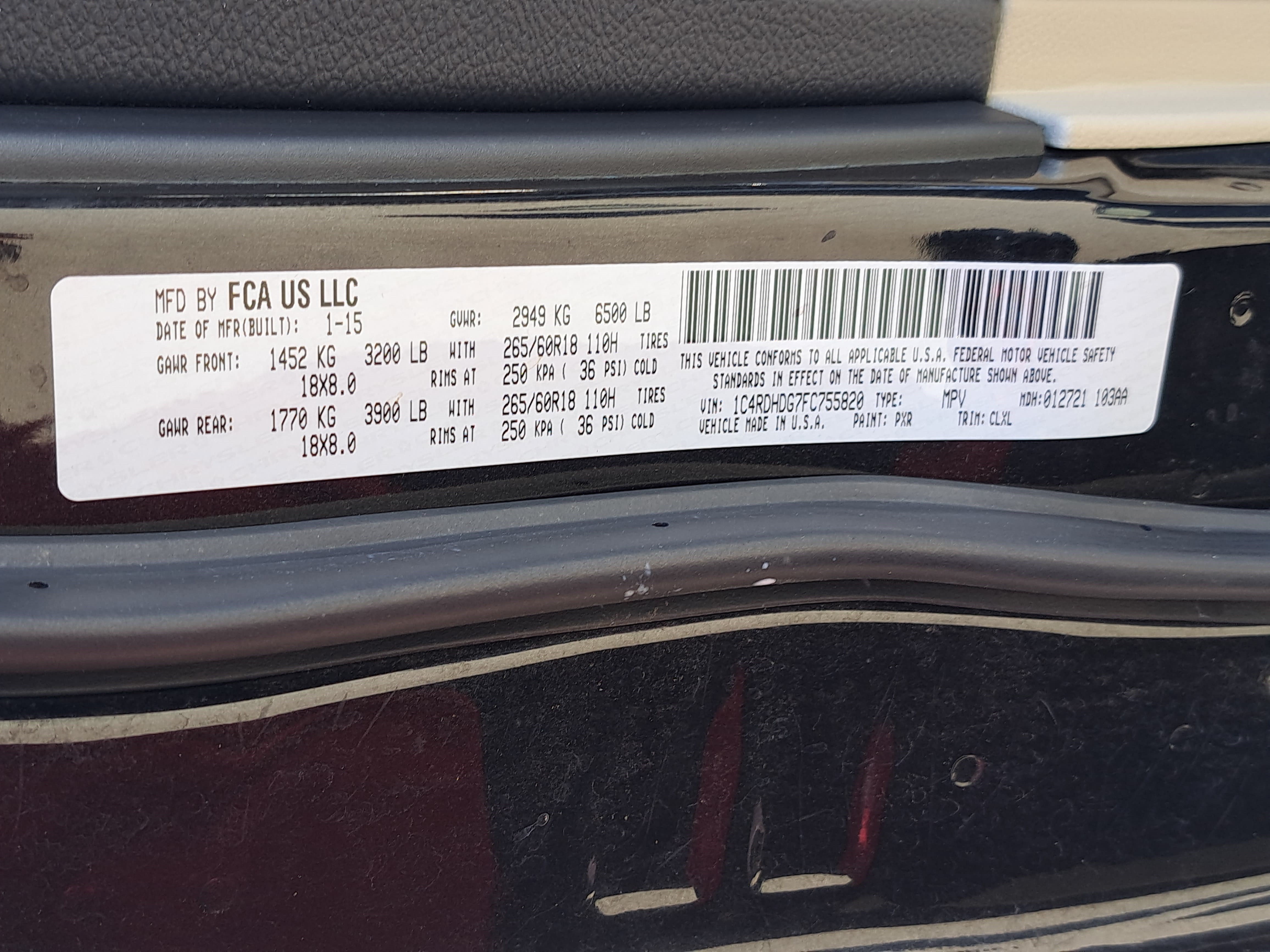 Used 2015 Dodge Durango Limited w/ Nav & Power Liftgate Group RWD image 34