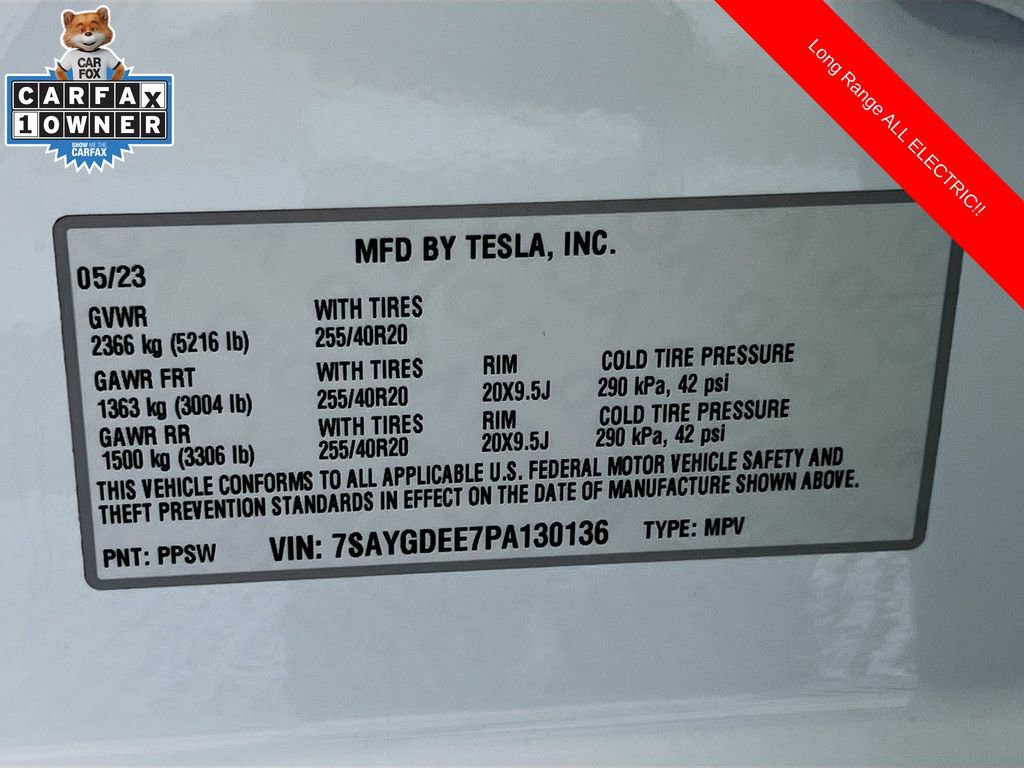 Used 2023 Tesla Model Y Long Range AWD/4WD image 32