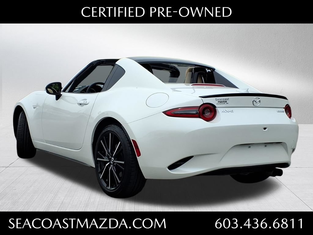Certified 2026 MAZDA MX-5 Miata RF Grand Touring w/ Weather Package RWD image 3