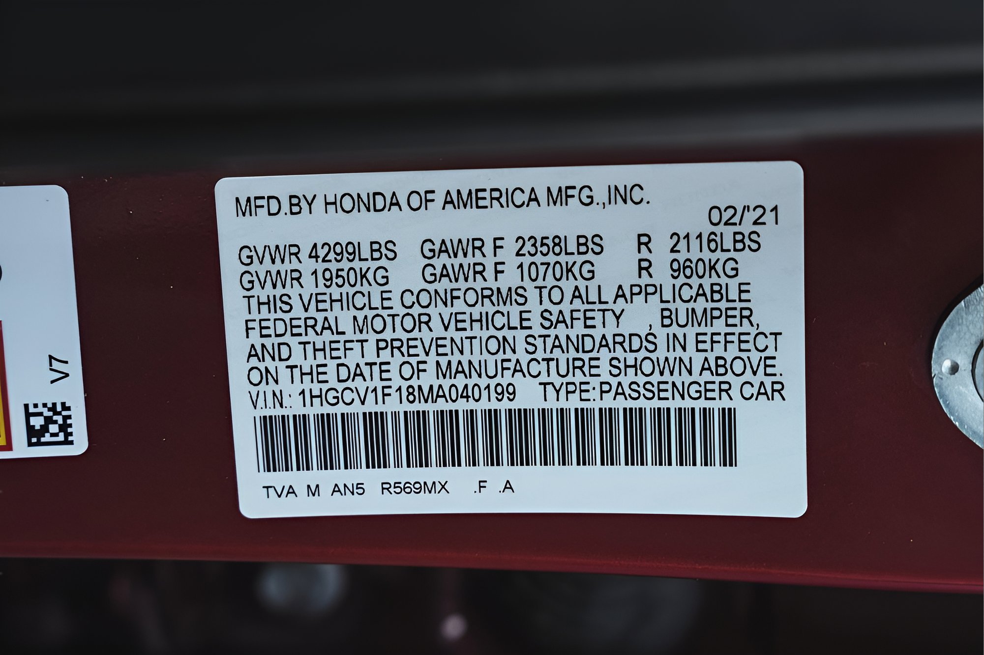 Used 2021 Honda Accord LX image 33
