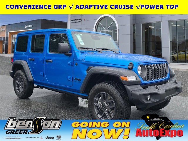 New 2025 Jeep Wrangler Sport S