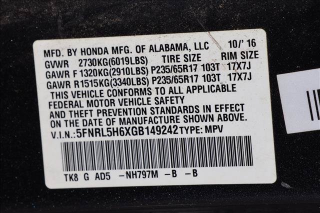 Used 2016 Honda Odyssey EX-L image 16