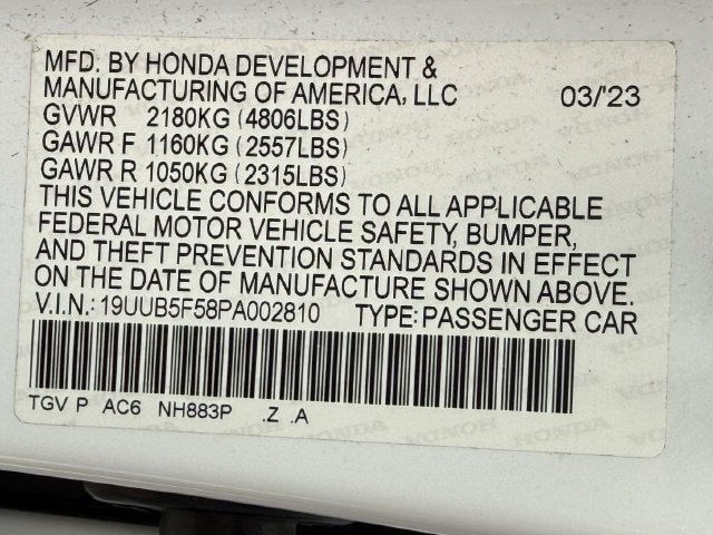 Used 2023 Acura TLX w/ A-SPEC Package FWD image 28