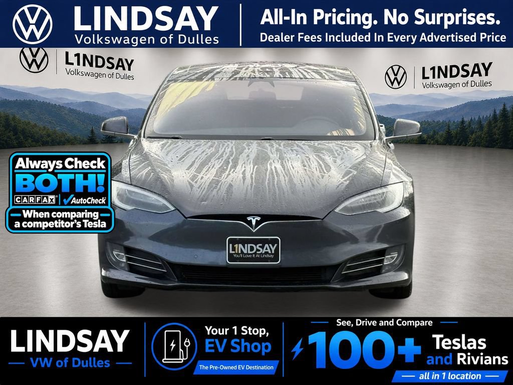 Used 2017 Tesla Model S 75D AWD/4WD image 2