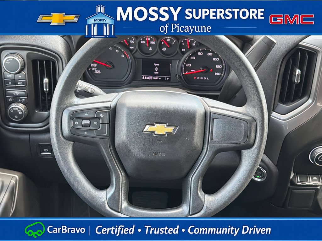 Certified 2025 Chevrolet Silverado 1500 Custom w/ Turbomax Blackout Package AWD/4WD image 17