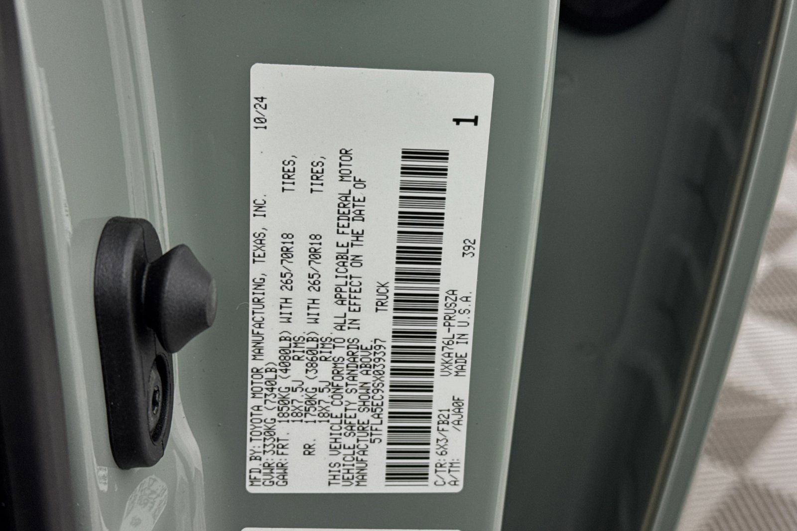 New 2025 Toyota Tundra SR5 image 34