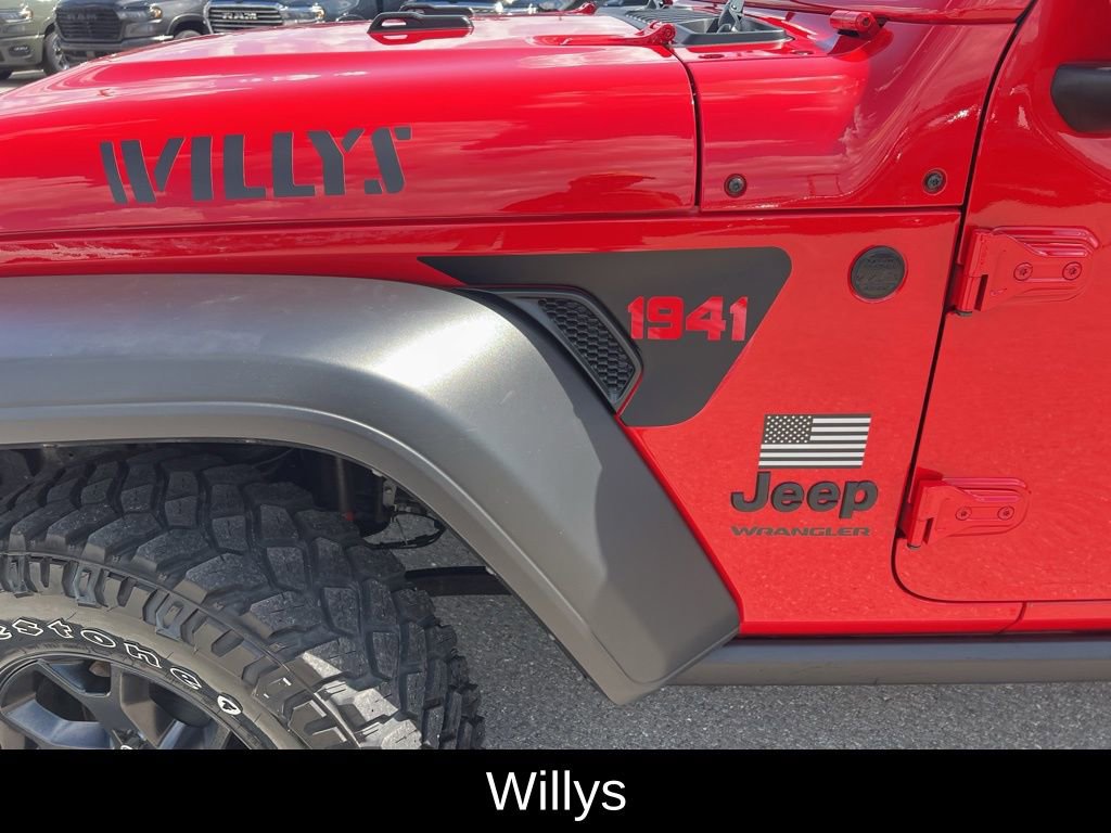 Certified 2022 Jeep Wrangler Willys image 22