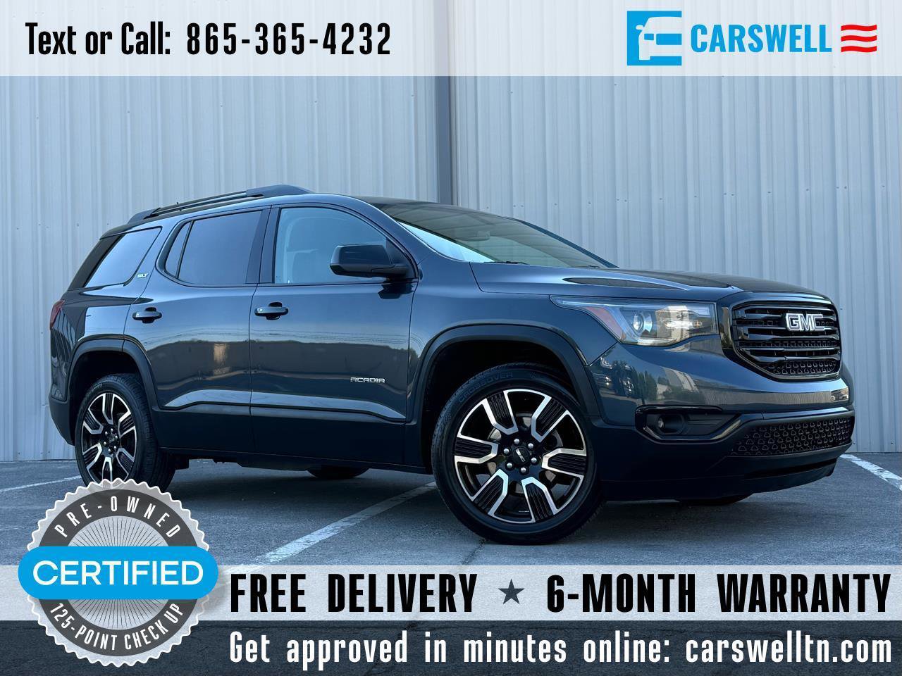 Used 2019 GMC Acadia SLT w/ Black Edition